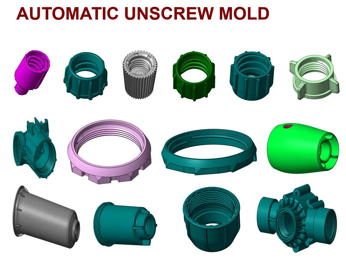 AUTOMATIC UNSCREW MOLD